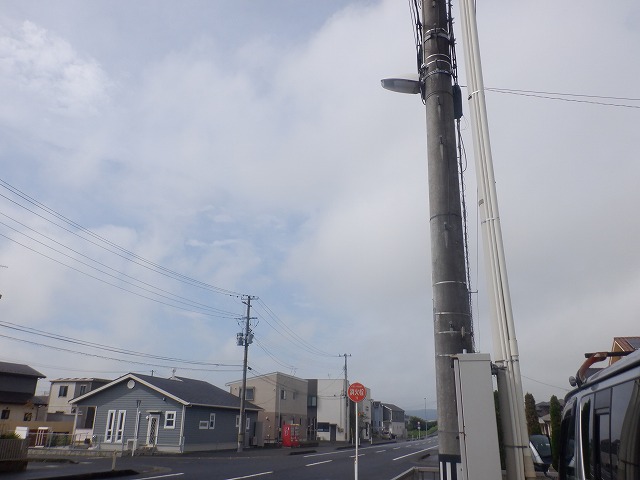 雨が止んだ後の空の様子